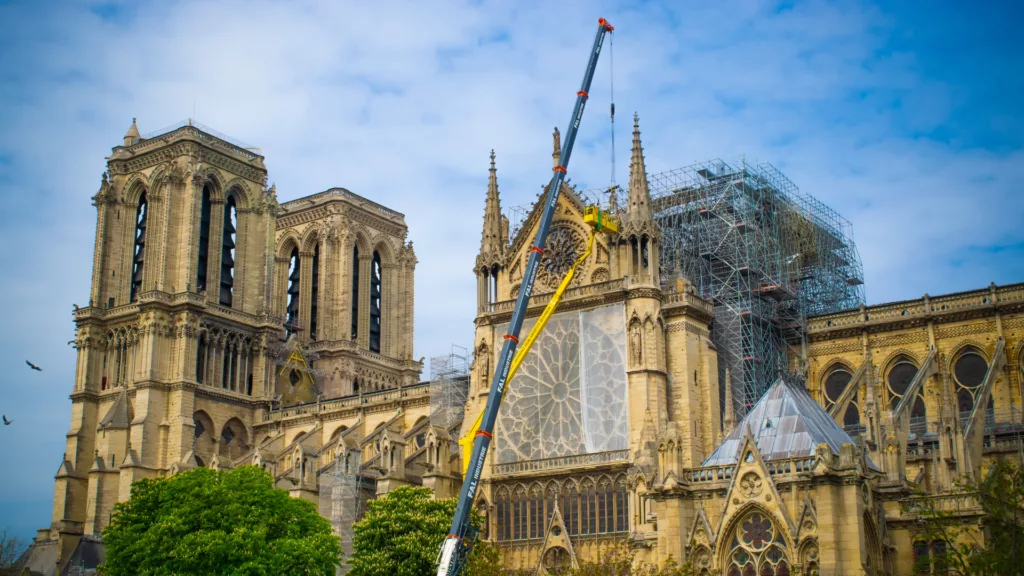 Notre-Dame Wiederaufbau