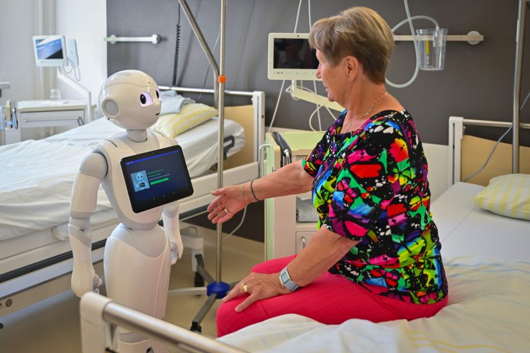 Pilotstudie zur Interaktion zwischen Mensch und Roboter